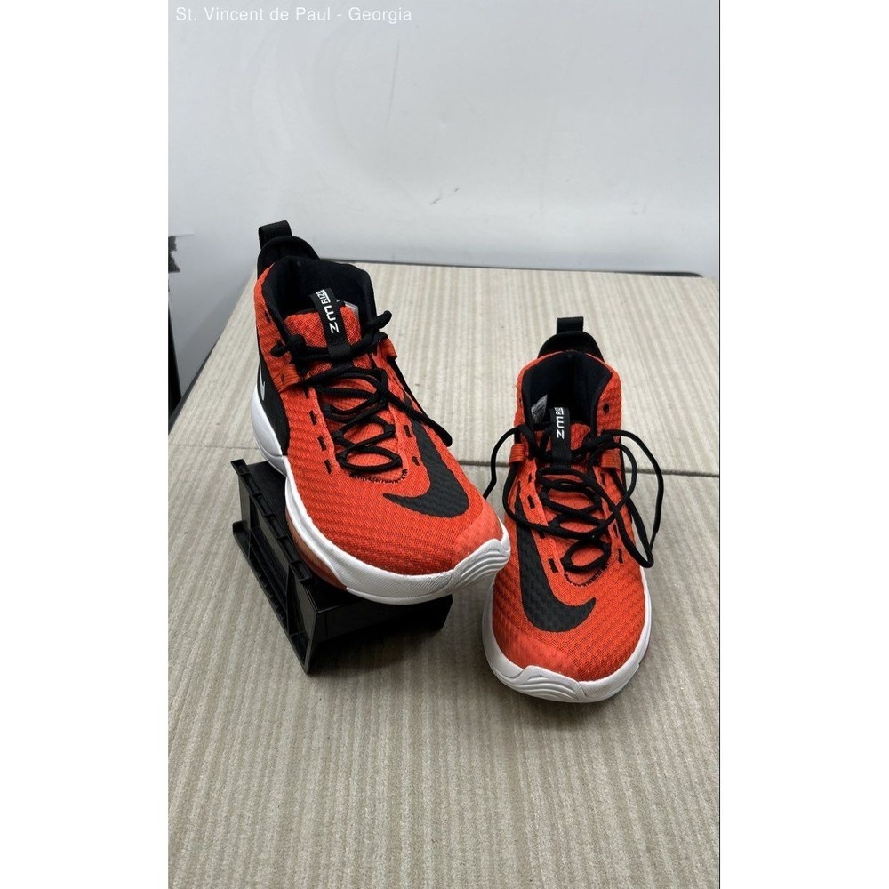 Nike Rize Tb Orange Solid Athletic Shoe Men 10.5 Basketball